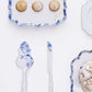 Royal White Cake Server & Knife