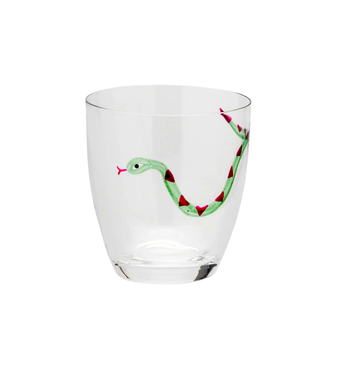 Serpent Water Glass - Anna and Nina