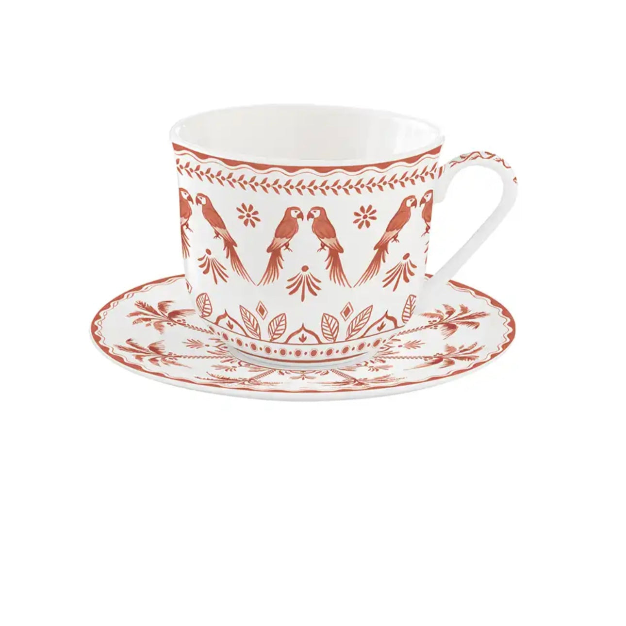 Cup and Saucer 370 ML Exotic Vibes Tangerine