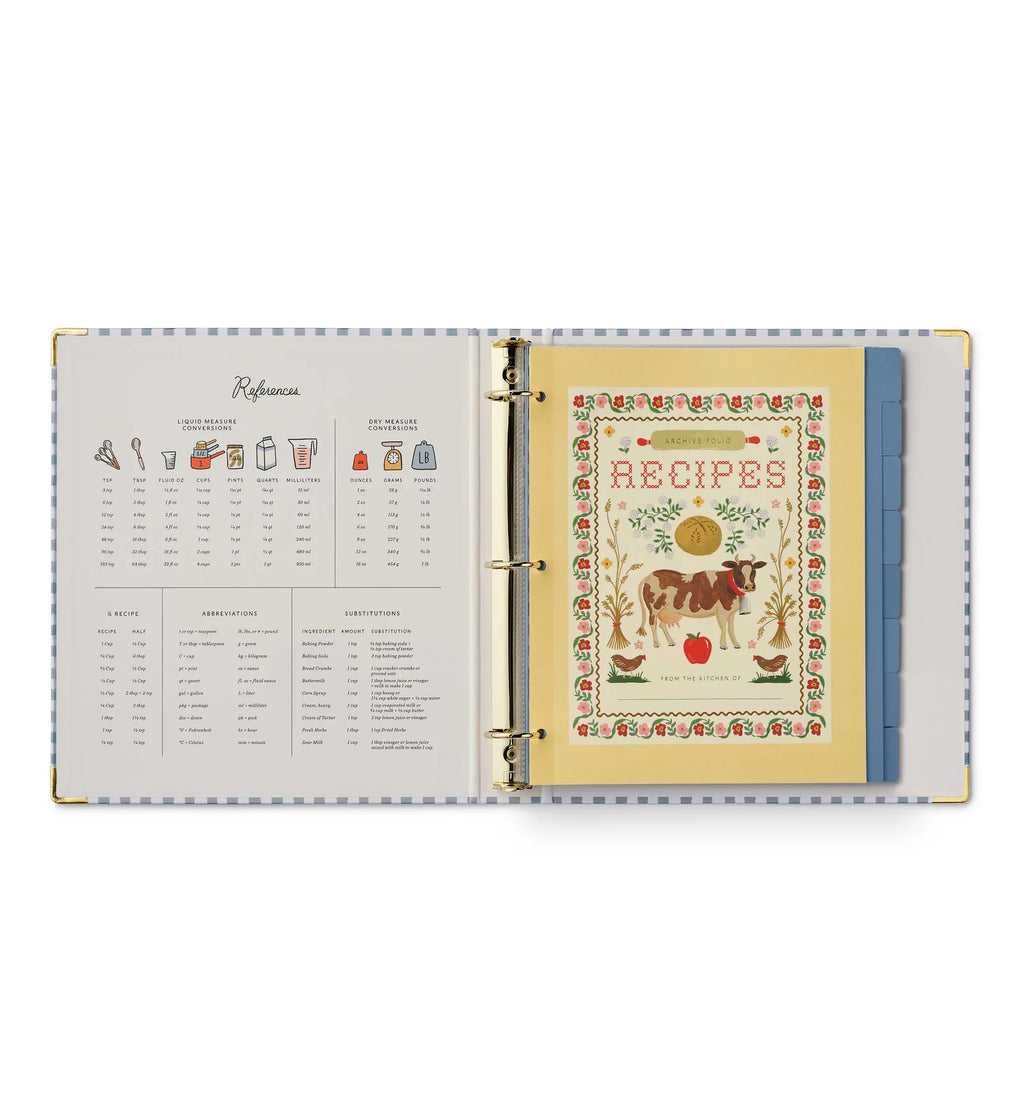 Cherry Farm Recipe Binder