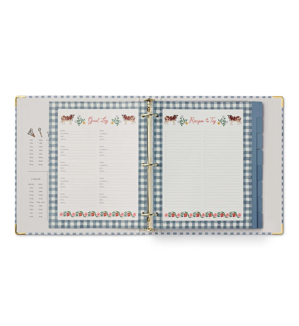 Cherry Farm Recipe Binder