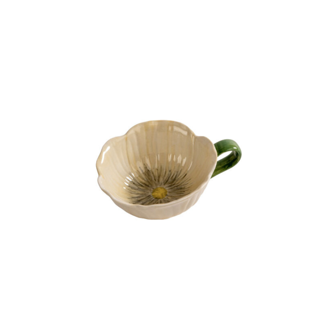 Beige Poppy Cup