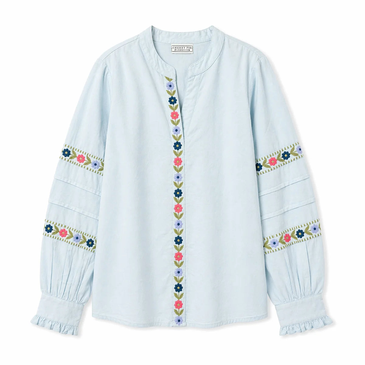 Bluebell Embroidery Blouse