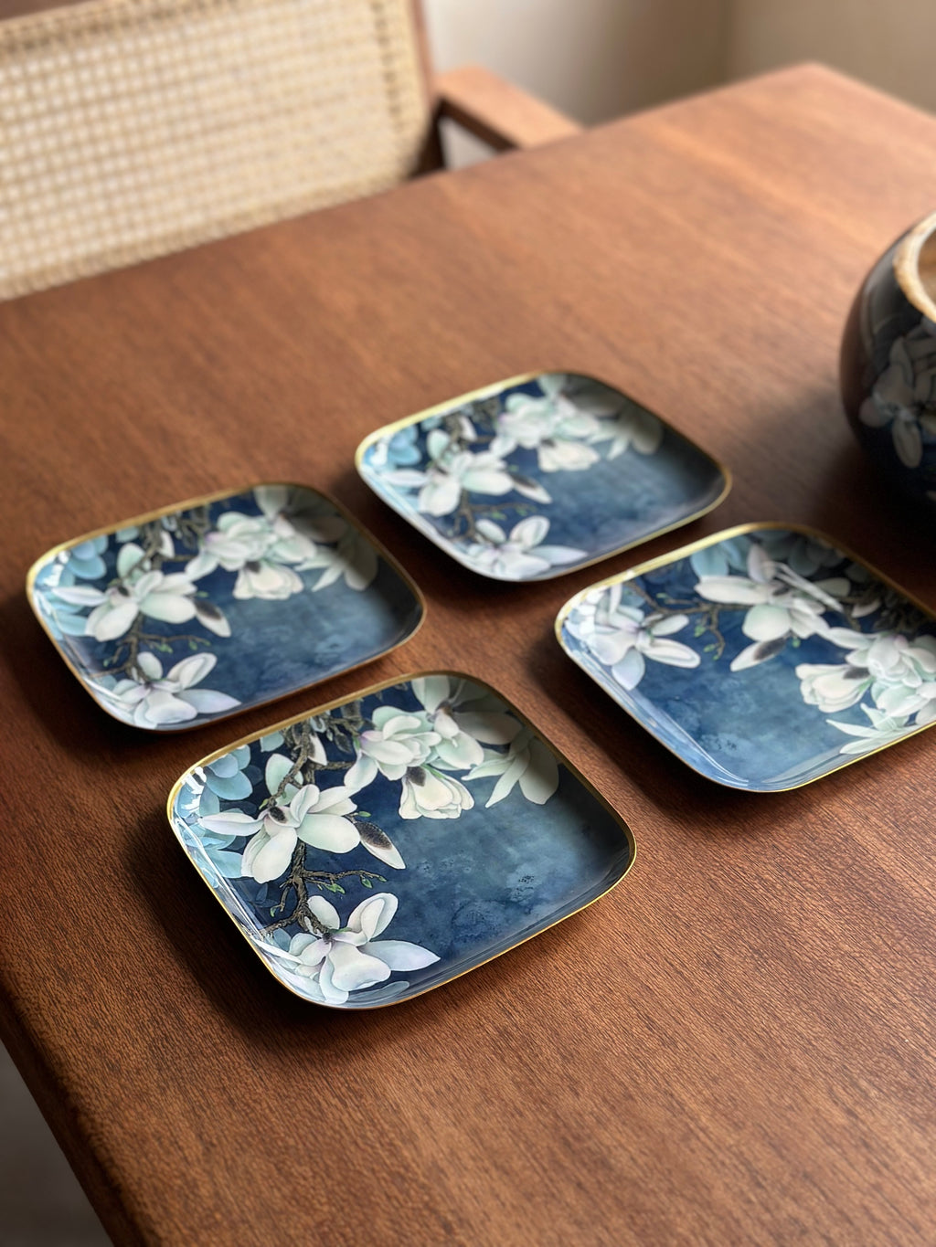 Metal Quarter Plates - Ceylon Dusk
