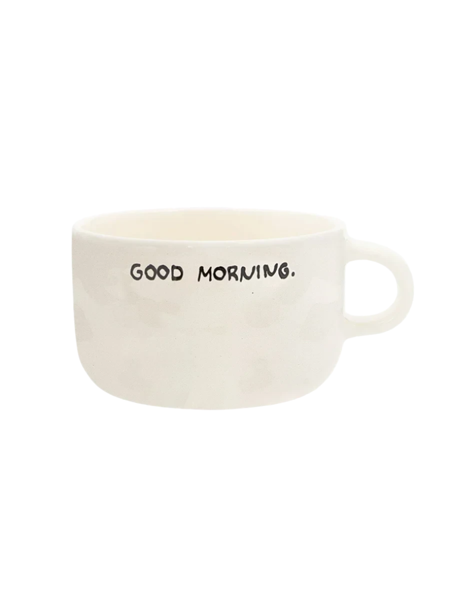 Good Morning Cappuccino Mug - Anna and Nina