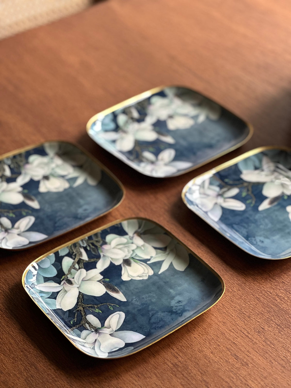 Metal Quarter Plates - Ceylon Dusk