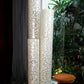 Decorative Floor Lamp White Coin Cylinder