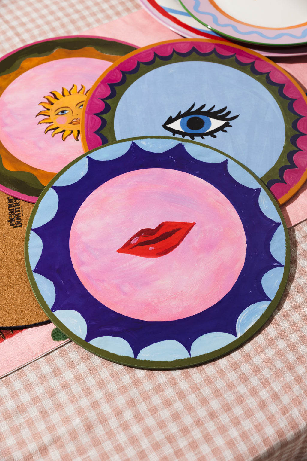 Electric Coast Set of 4 Icon Cork Backed Placemats