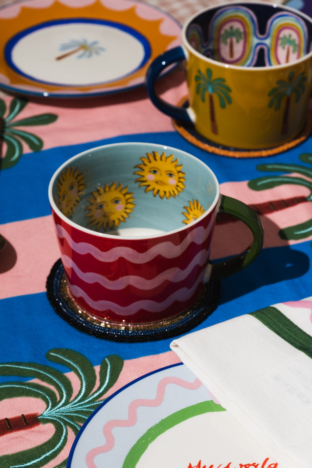 Electric Coast Sun Mug