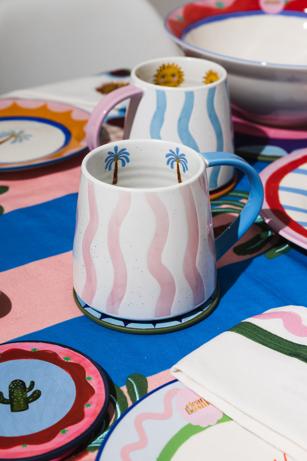 Electric Coast Blue Wave Mug