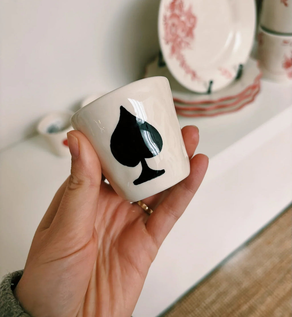 Ace of Spades Espresso Cup