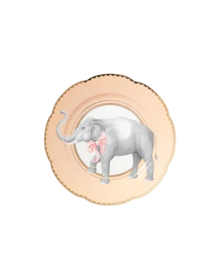 Elephant Tea Plate