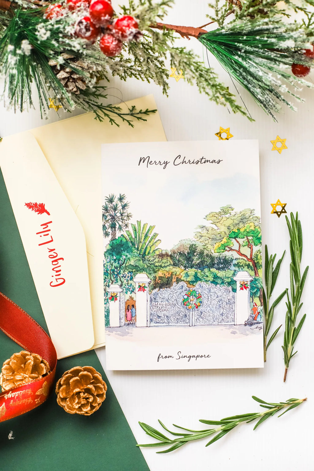 Botanic Gardens Christmas Cards - Set of 6