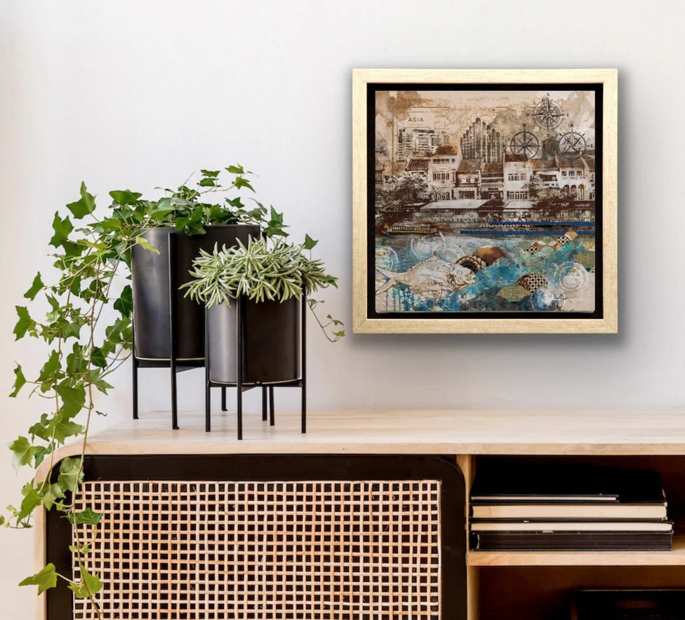 The Fisherman's Net Canvas Print