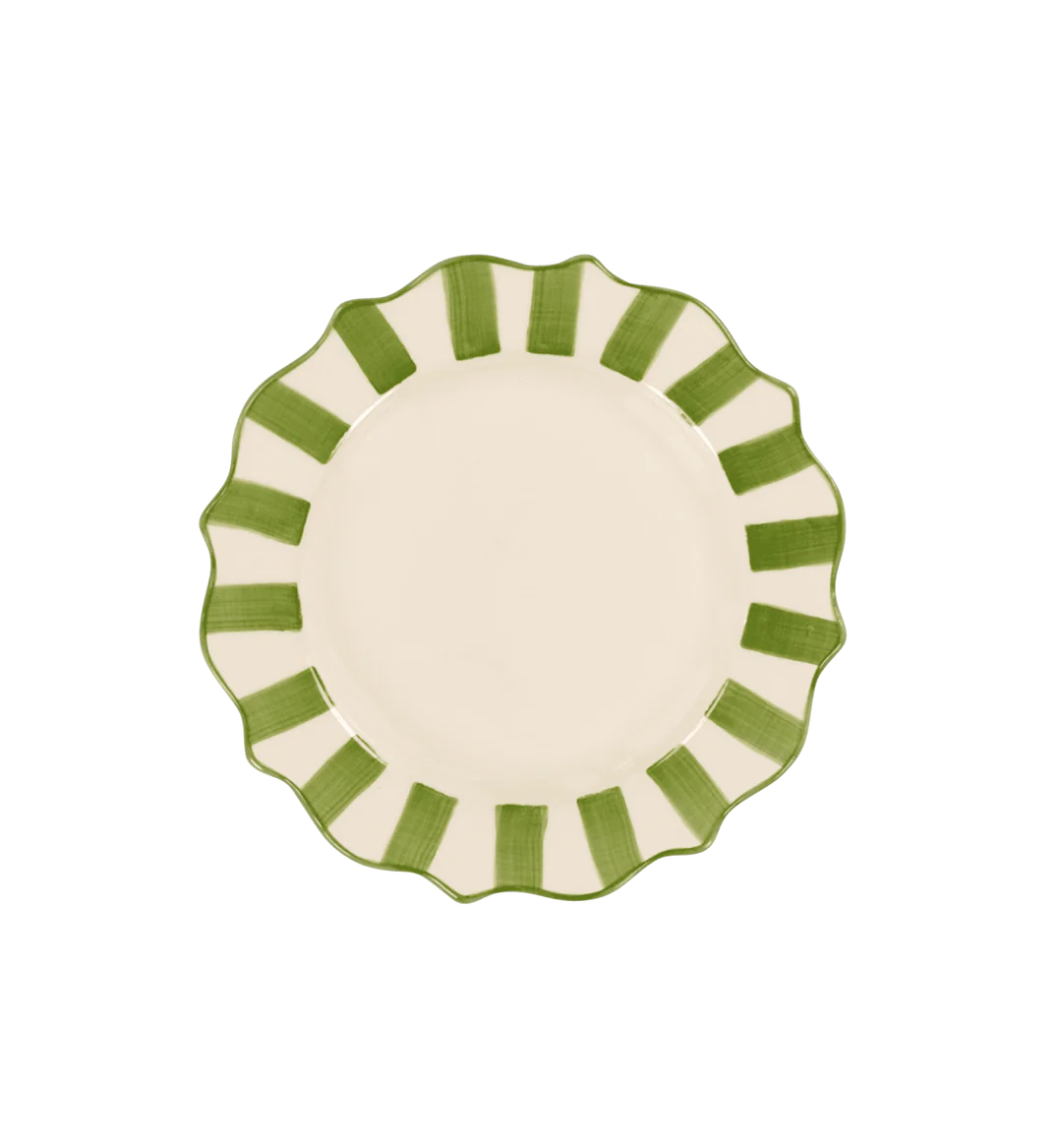 Scalloped Breakfast Plate - Anna and Nina