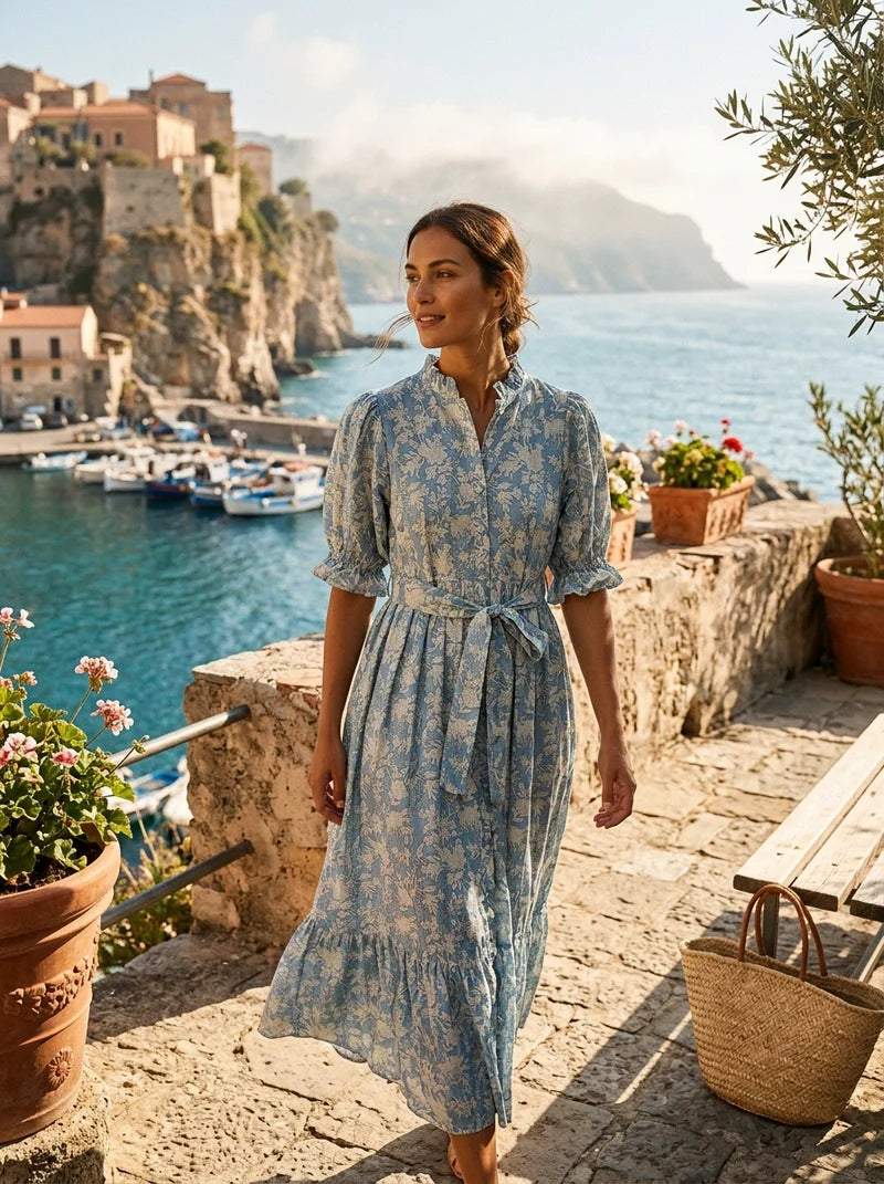 Hydrangea Regency Dress