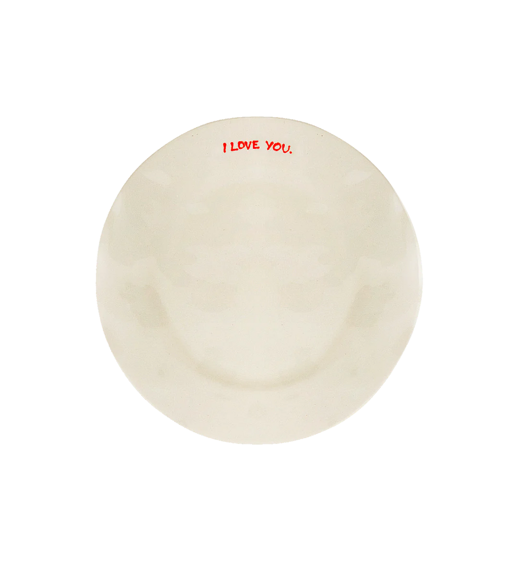 I Love You Breakfast Plate - Anna and Nina