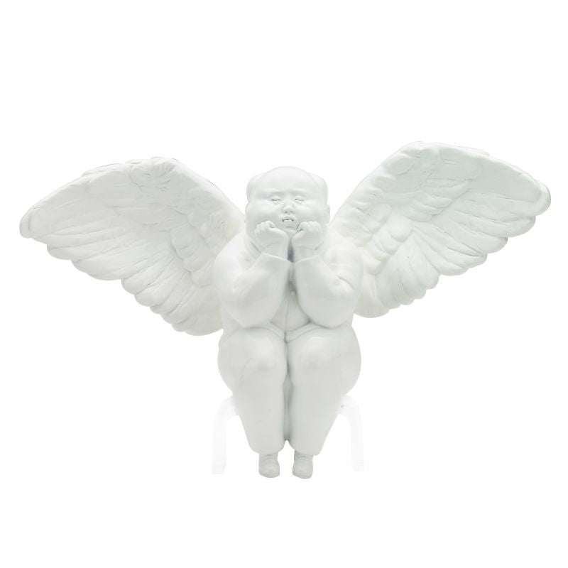 Rainbow Angel - White