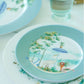 Plate Jolie Blue 21 CM