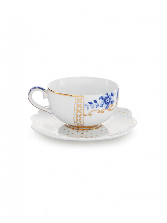 Espresso Cup and Saucer 125 ML Royal White