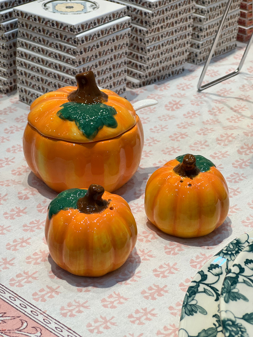 Pumpkin Salt and Pepper Shaker Set