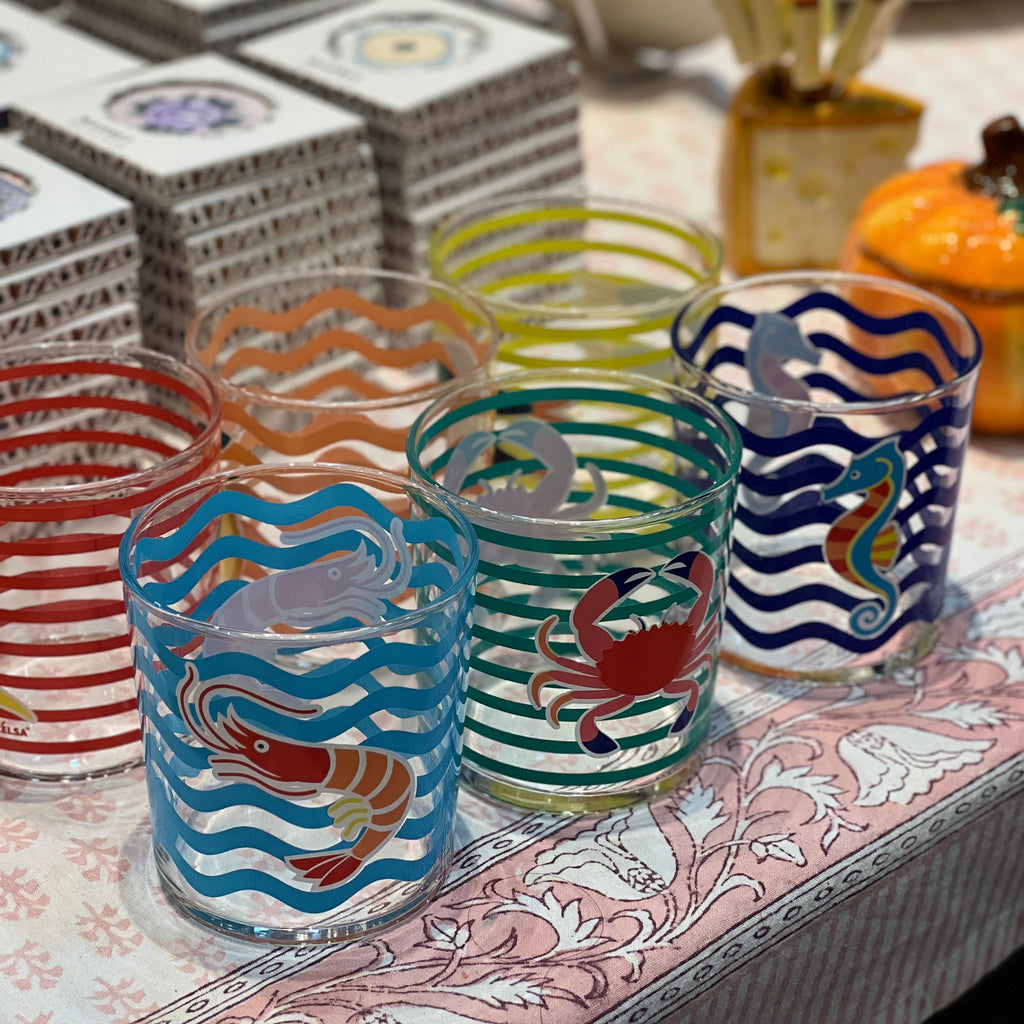 Corfu Set of 6 Water Glasses