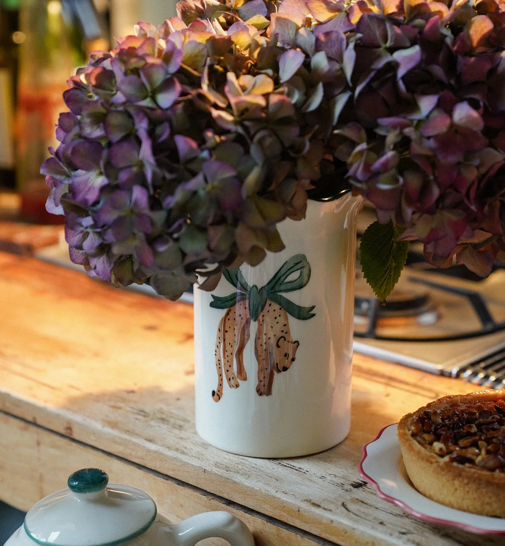 Hanging Leopard Vase