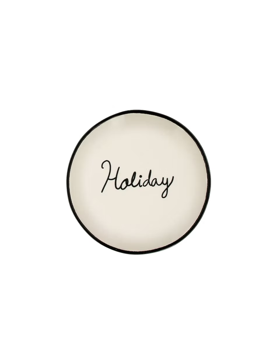 HOLIDAY DESSERT PLATE