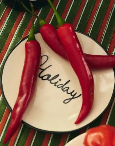 HOLIDAY DESSERT PLATE