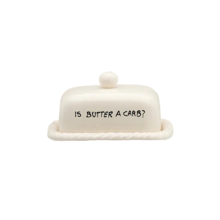 IS BUTTER A CARB BUTTER DISH