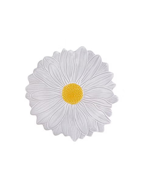 Maria Flor Dessert Plate - Daisy