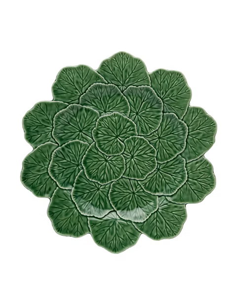 Geranium Charger Plate Green 33 cm