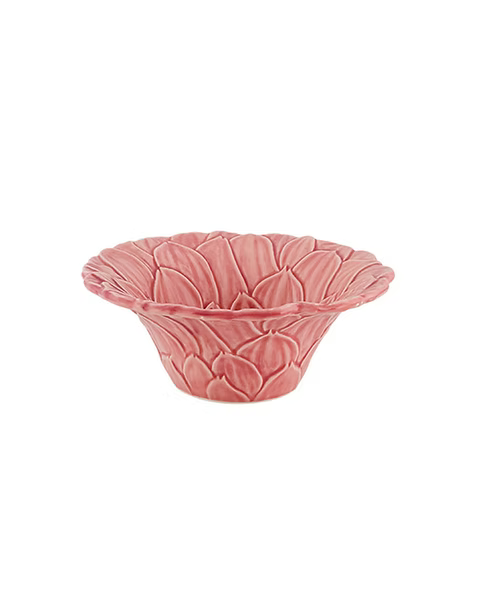 Maria Flor Snack or Dessert Bowl - Dahlia Rosa