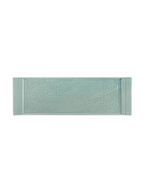 Rua Nova Tart Serving Tray - Morning Blue 50 cm