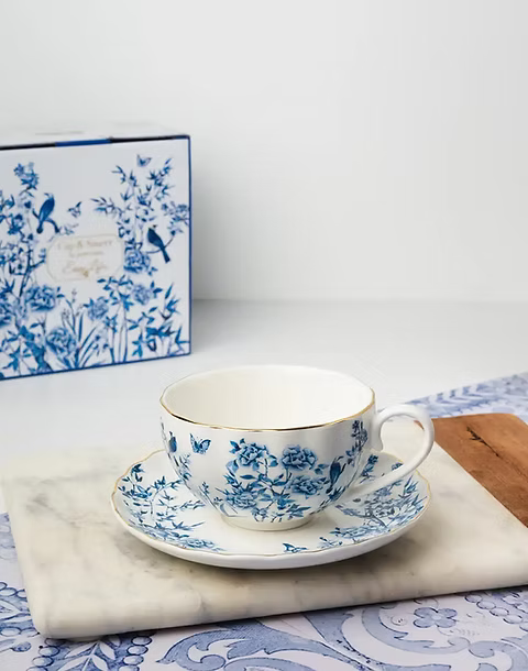 Cup and Saucer 200 ml Paradise Garden