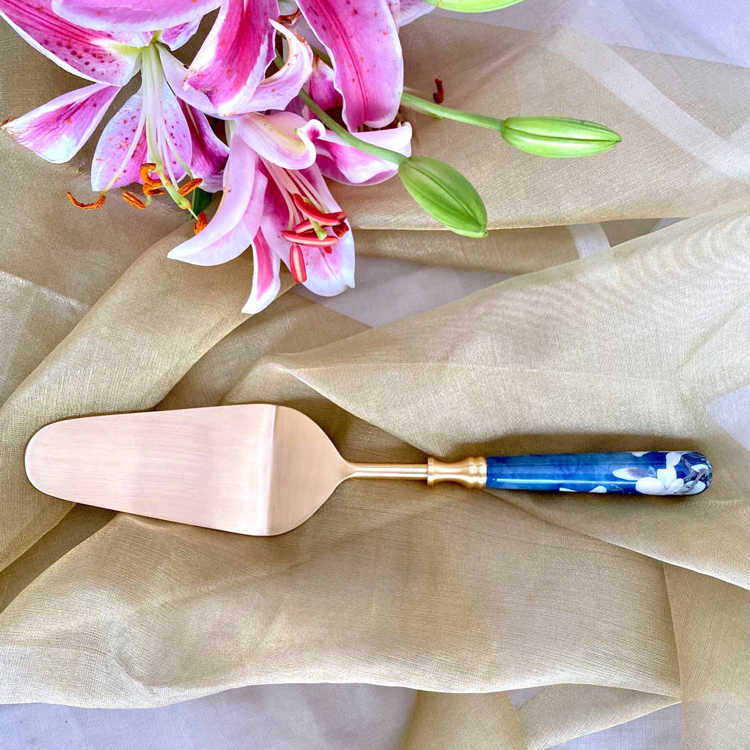 Single Cake Server - Ceylon Dusk