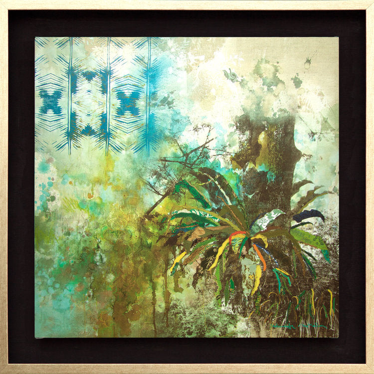 Jungle Batik Canvas Print