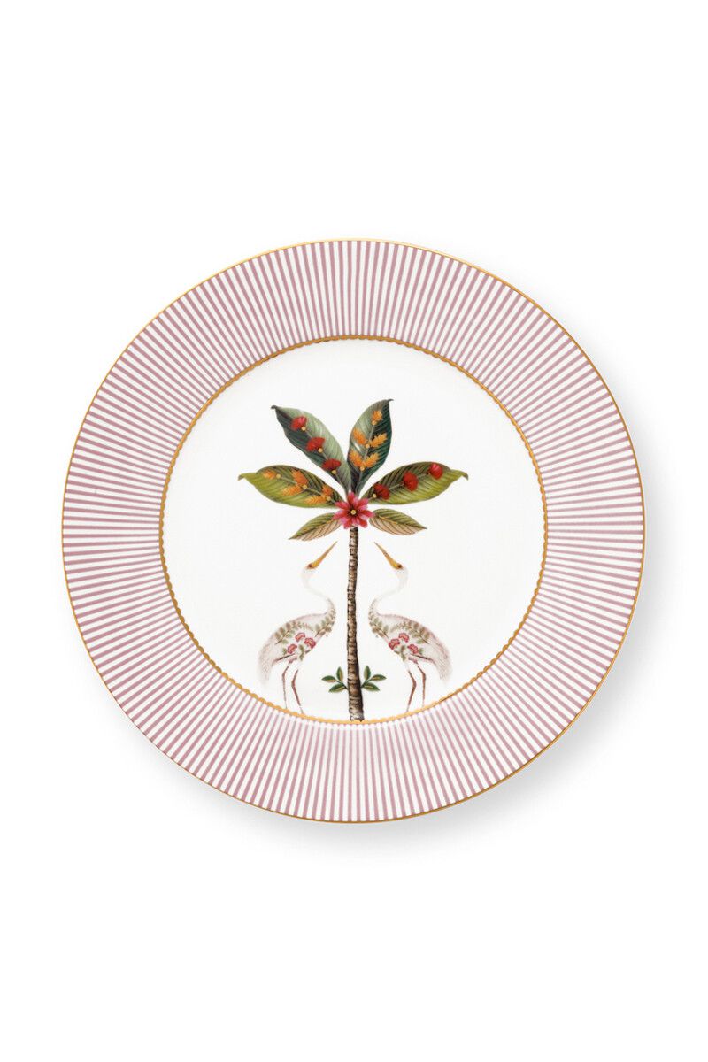 La Majorelle Pink Breakfast Plate