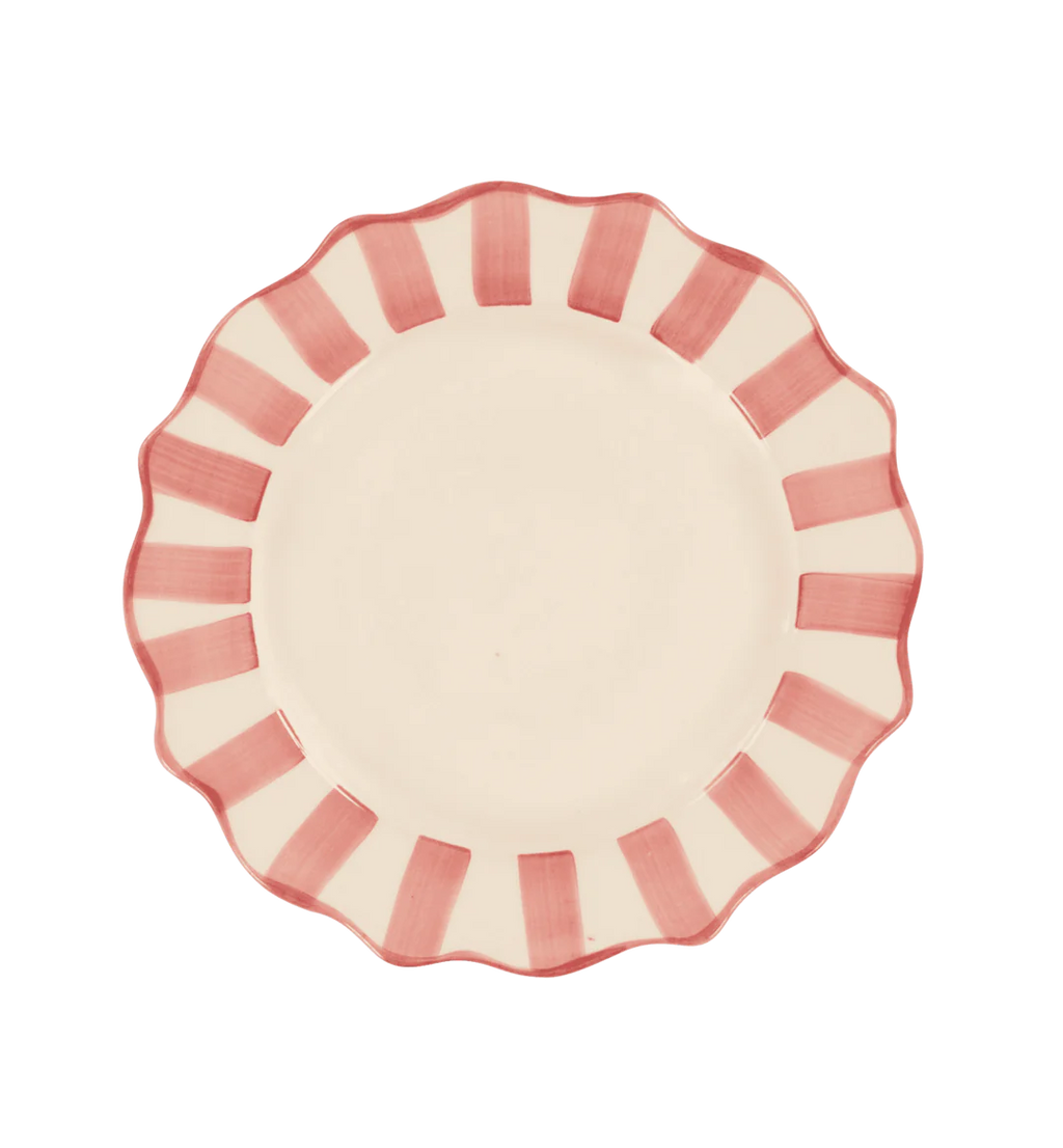 Scalloped Dinner Plate - Anna and Nina
