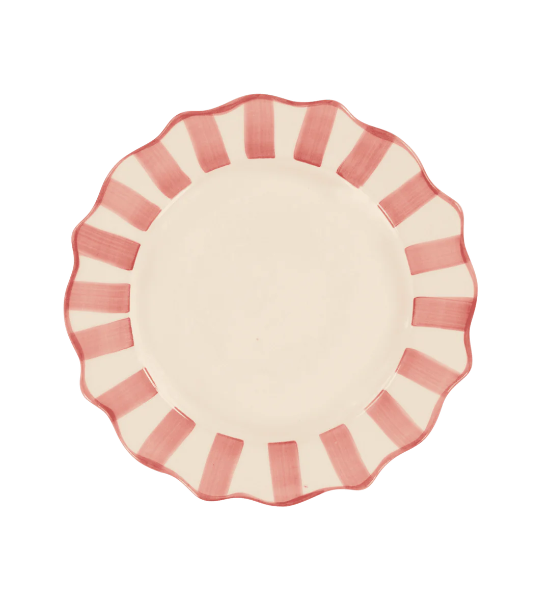 Scalloped Dinner Plate - Anna and Nina