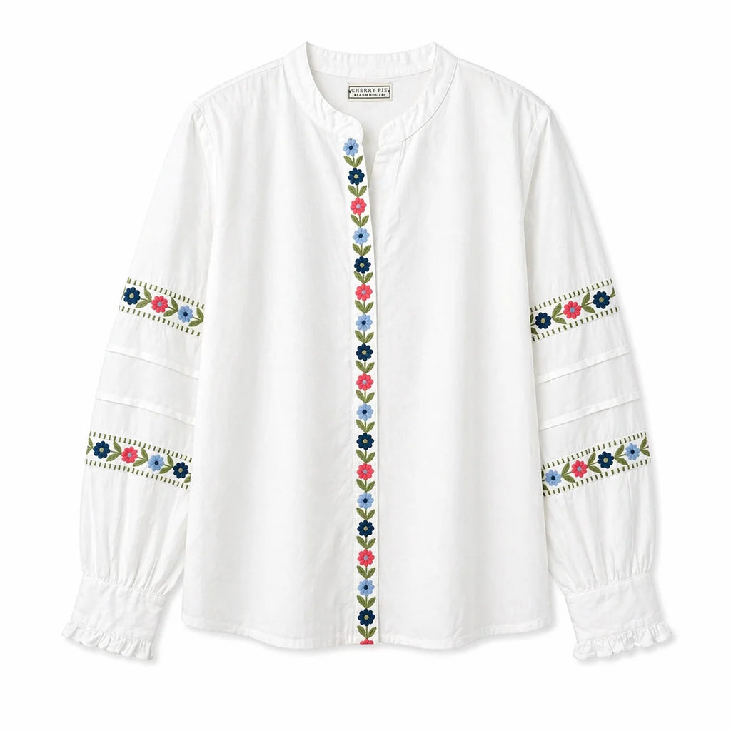 Primrose Embroidery Blouse