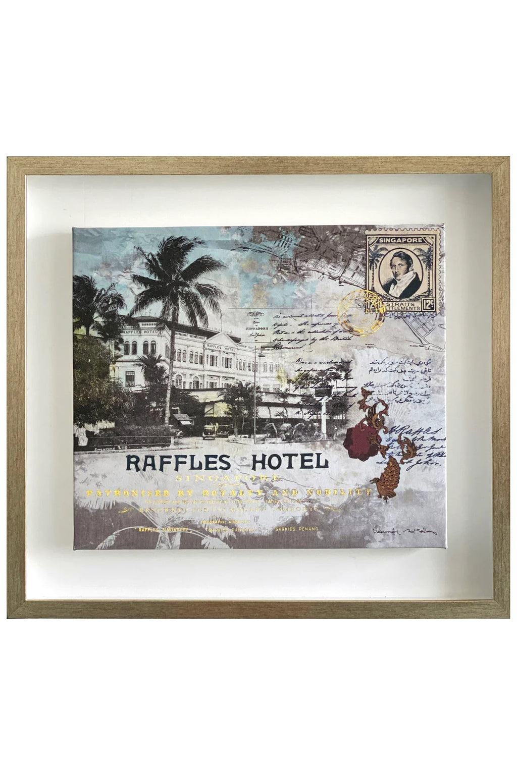 Raffles Hotel Canvas Print