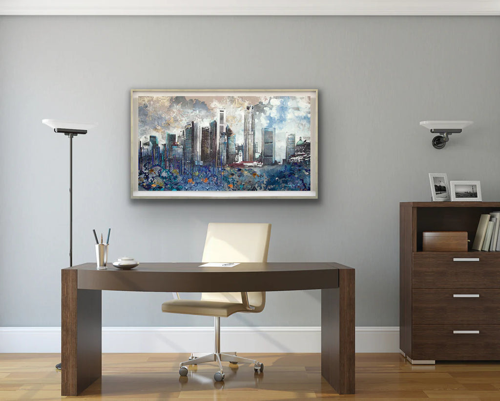 River City Canvas Print