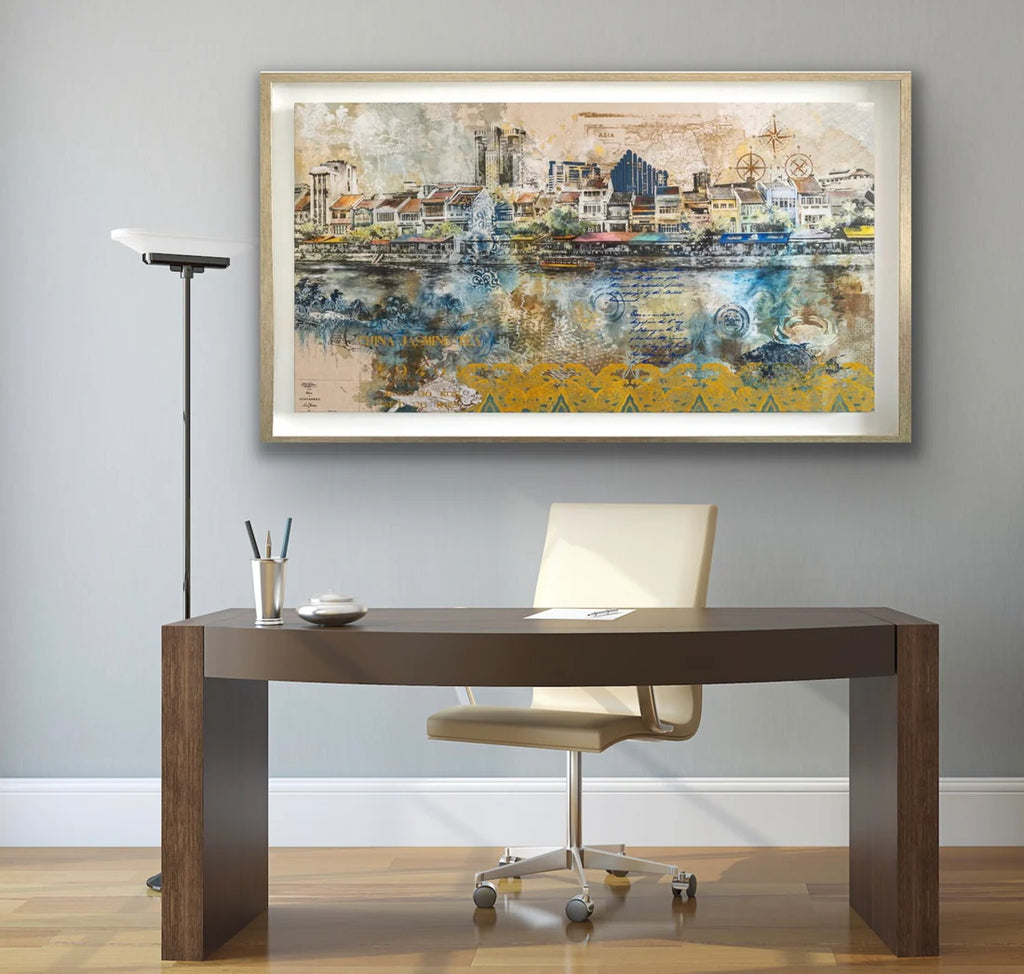 River Traders Canvas Print