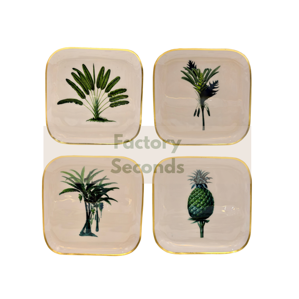 Metal Quarter Plates - Amazonia Day (Seconds)