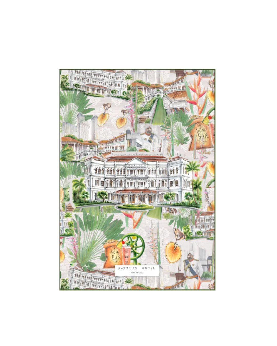 Linen Tea Towel | Raffles Hotel