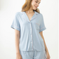 Signature Pyjamas Set in Powder Blue