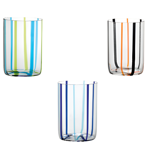 Zafferano Tirache Tumbler Coloured Glass