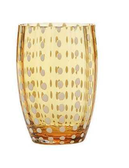 Zafferano Perle Tumbler Coloured glass