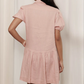 Classic Linen Short Sleeve Shirtdress (2 Colours)